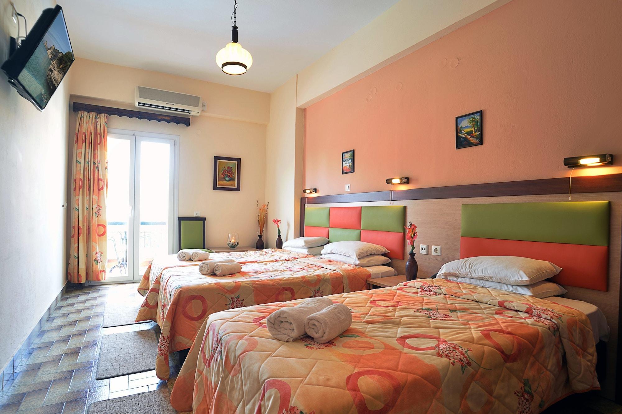 Maltezos Hotel Gouvia Bagian luar foto