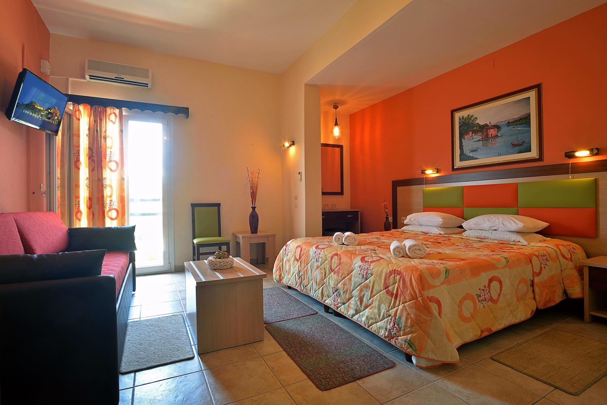 Maltezos Hotel Gouvia Bagian luar foto
