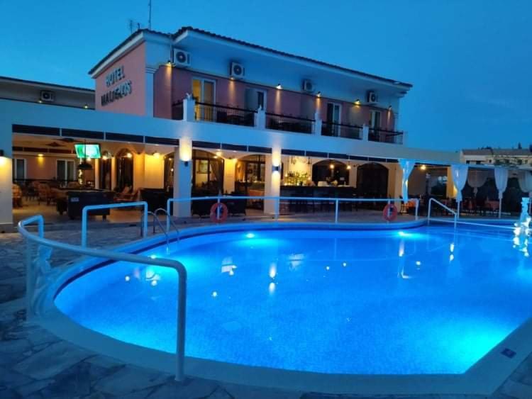 Maltezos Hotel Gouvia Bagian luar foto