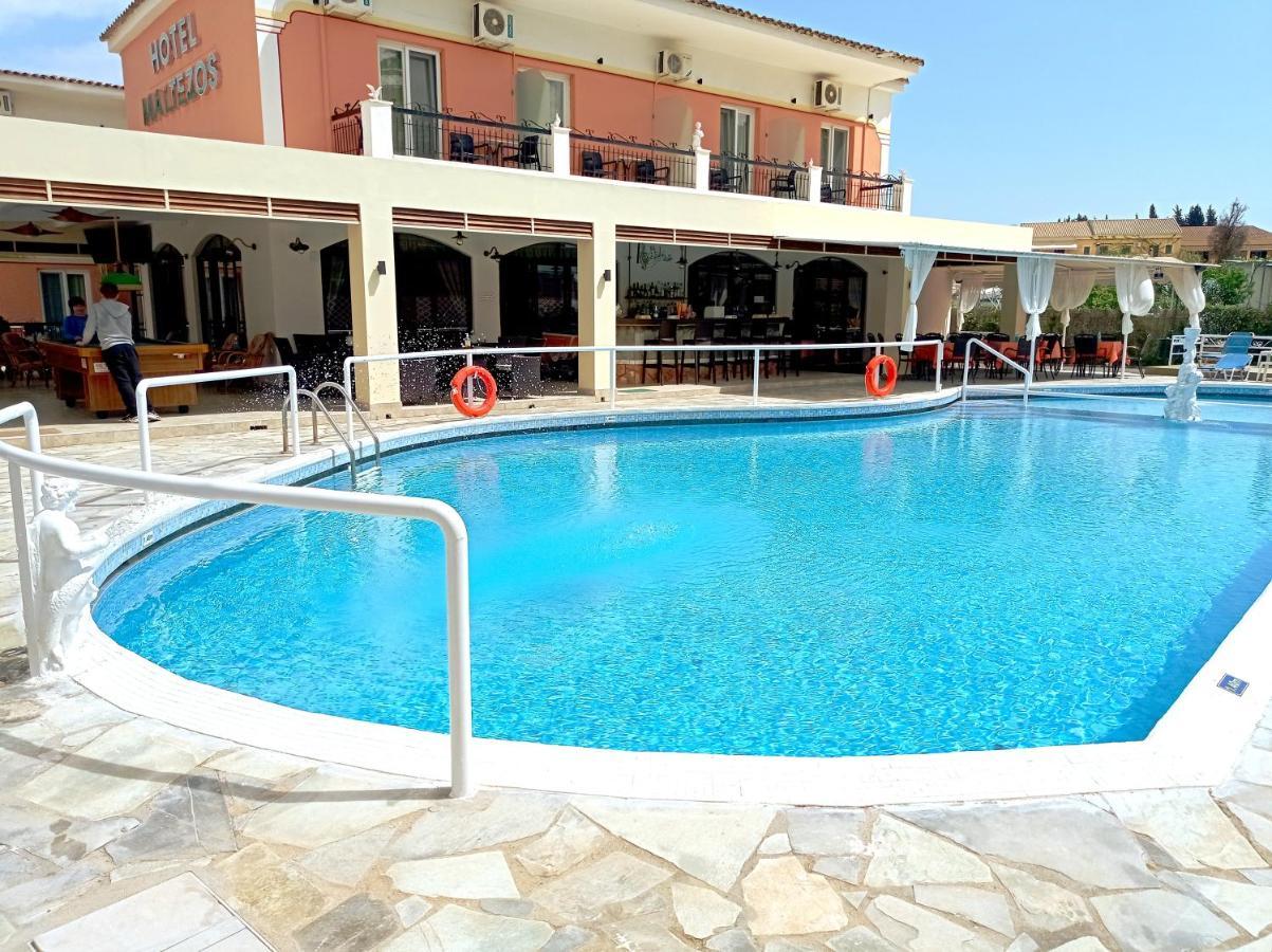Maltezos Hotel Gouvia Bagian luar foto