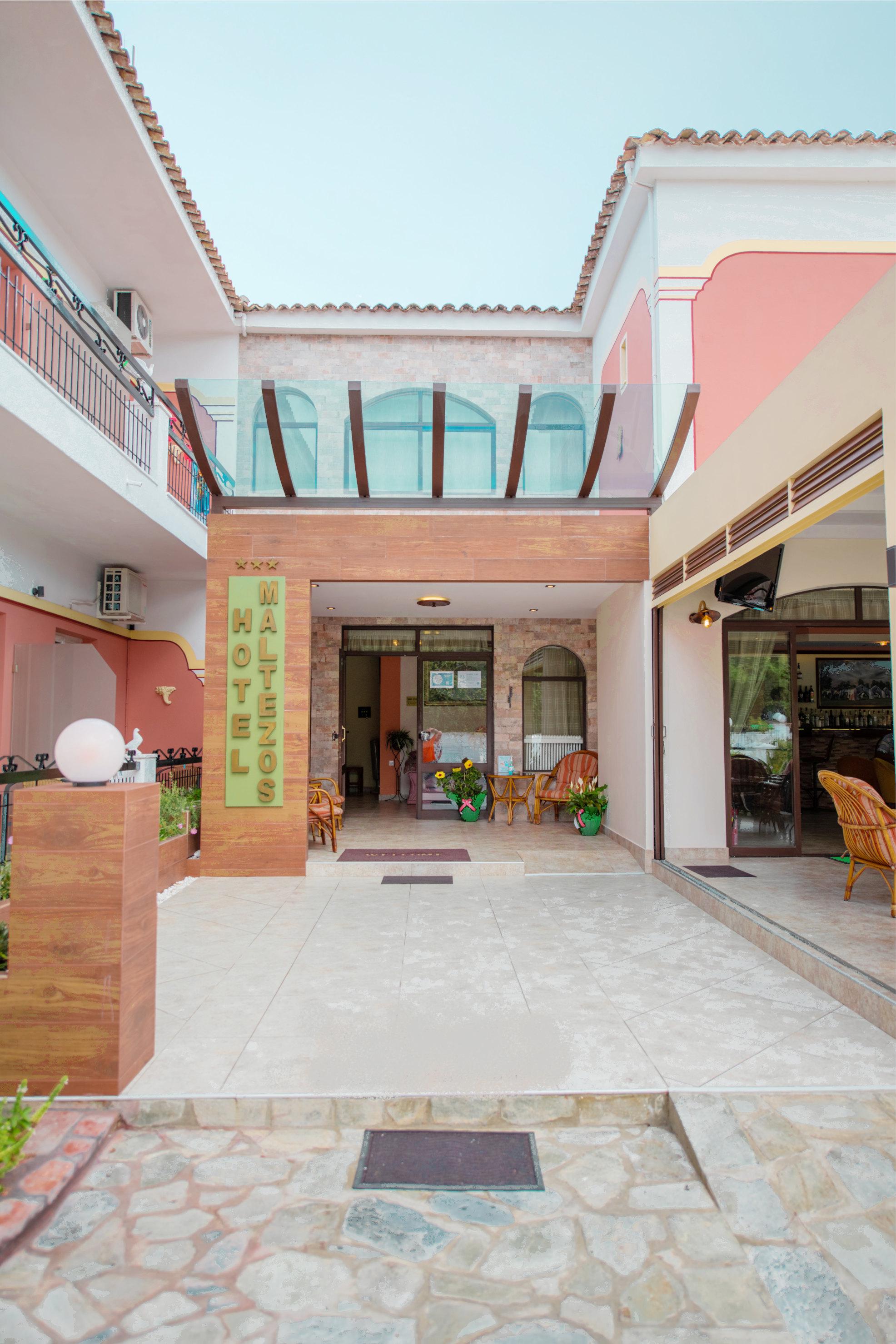 Maltezos Hotel Gouvia Bagian luar foto