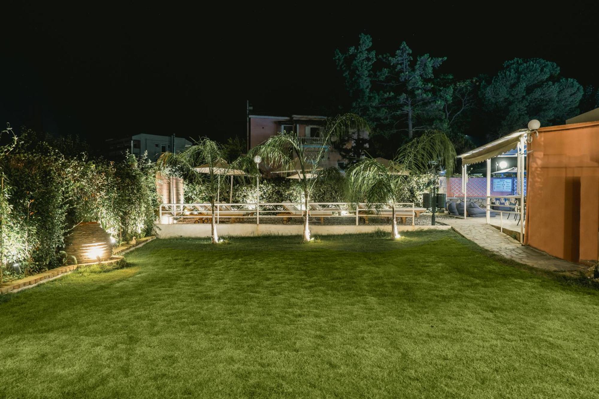Maltezos Hotel Gouvia Bagian luar foto