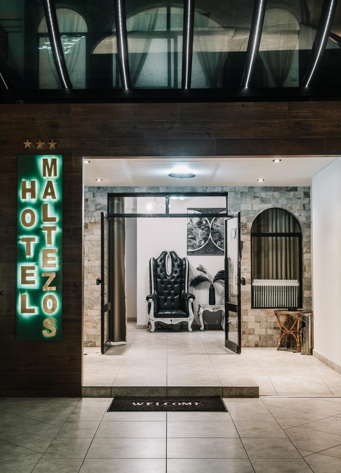 Maltezos Hotel Gouvia Bagian luar foto