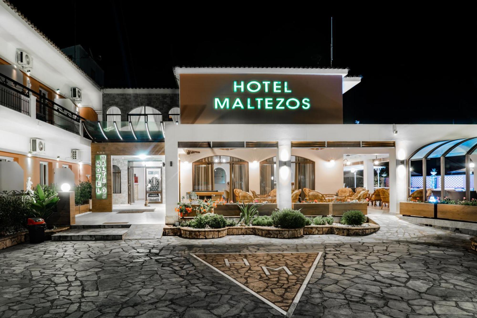 Maltezos Hotel Gouvia Bagian luar foto